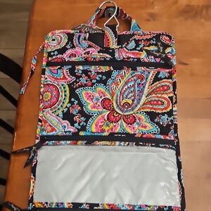 Vera Bradley Quilted Travel Bag with Hanging Hook